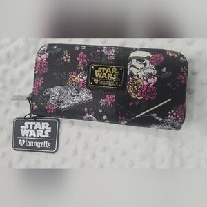 Star Wars Loungefly Floral Wallet